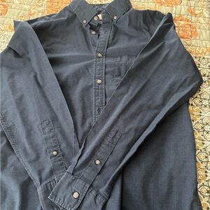 Old Navy Dark Blue Casual Button Down Shirt